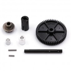 C8208 LC Racing Steel Bevel Drive Gear with Spur Gear, Shaft & Outdrive (PTG-1)