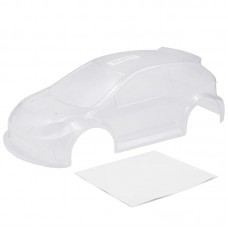 L6264 EMB-RA Rally Polycarbonate Body - CLEAR Unpainted with Decals