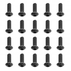 LCSK03 Round Head Screw M3×8mm (2.0mm Hex Socket/20pcs)