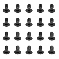 LCSK07 Countersunk Screw M3×6mm (2.0mm Hex Socket/20pcs)