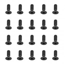 LCSK08 Countersunk Screw M3×8mm (2.0mm Hex Socket/20pcs)