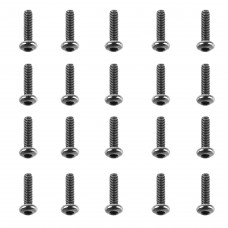 LCSK41 Round Head Screw M2.0×8mm (1.5mm Hex Socket/20pcs)