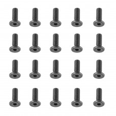 LCSK44 Countersunk Screw M2.6×8mm (1.5mm Hex Socket/20pcs)