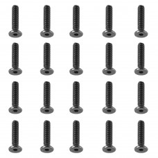 LCSK46 Countersunk Screw M2.6×12mm (1.5mm Hex Socket/20pcs)