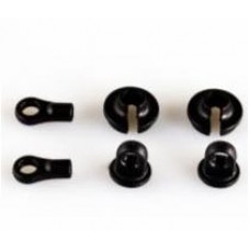 L6187 LC Racing Shock Plastics Parts Set 