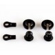 L6187 LC Racing Shock Plastics Parts Set 